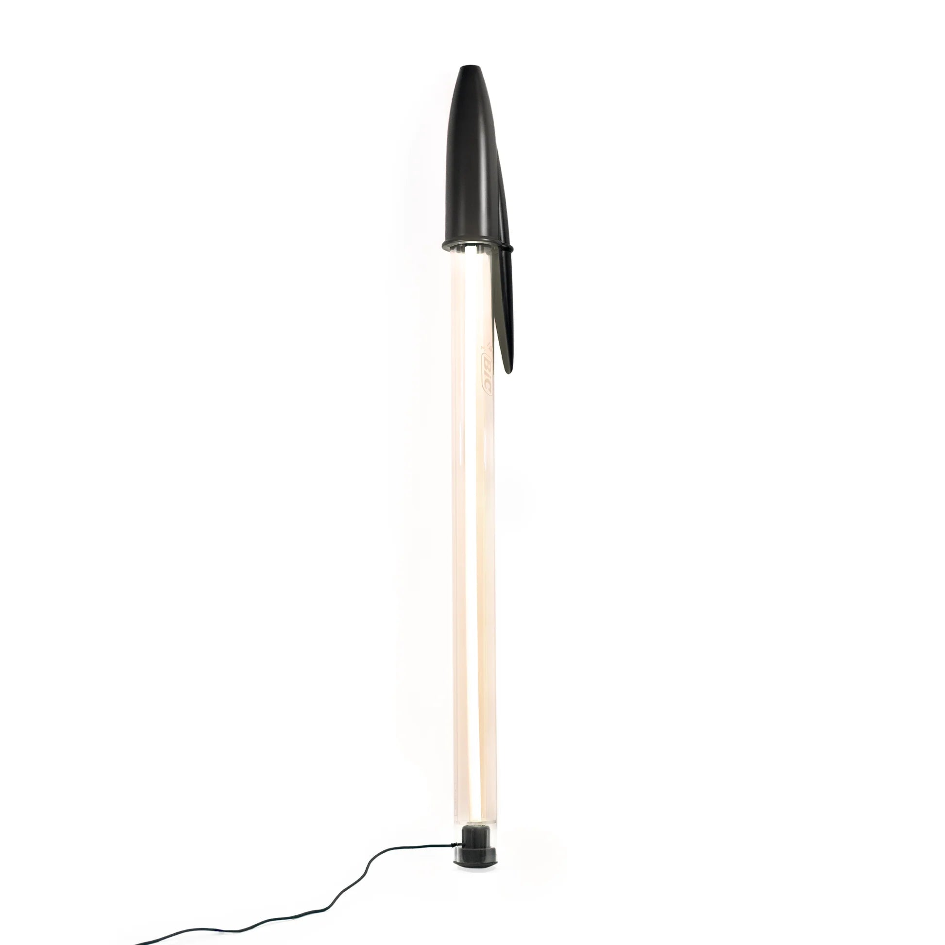Penna Bic Nera Lampada Intera