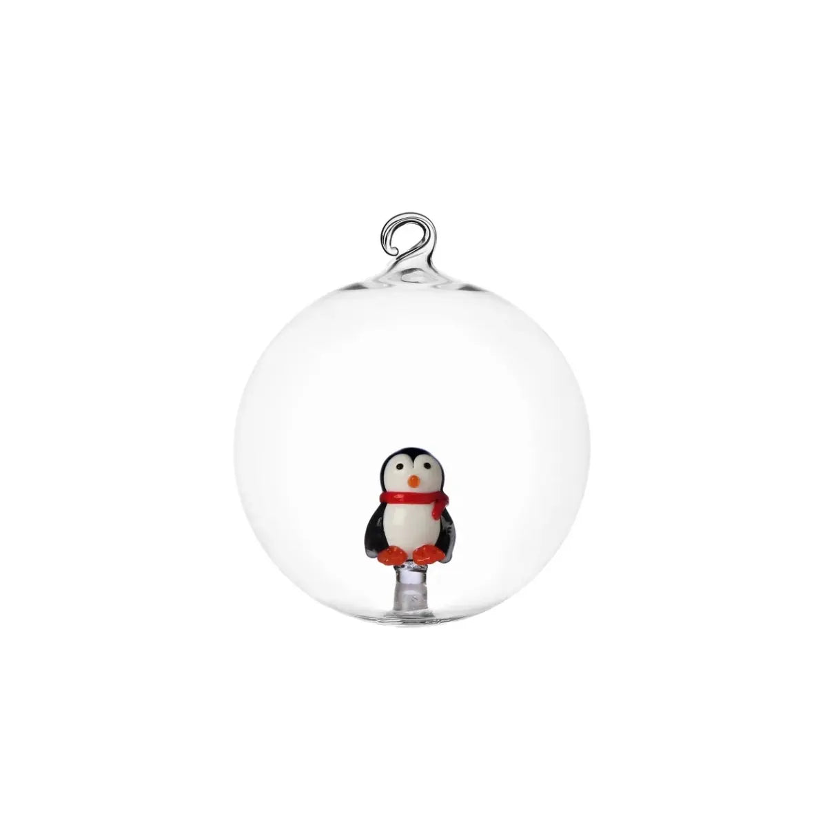 Palla di Natale Ichendorf Pinguino con Sciarpa Christmas Tales