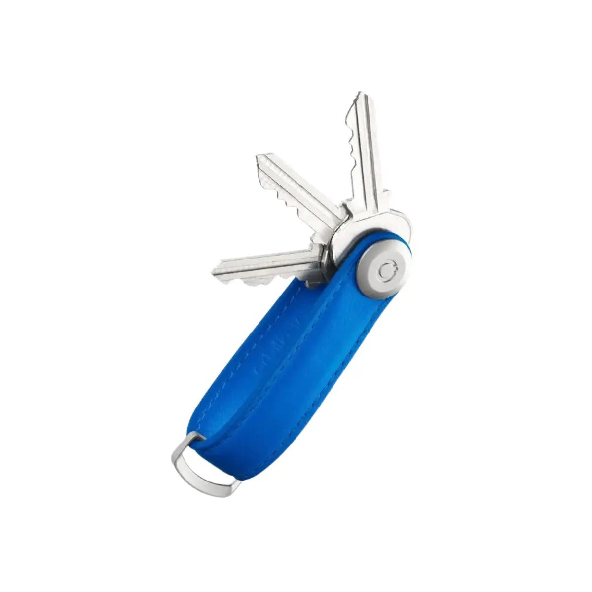 Portachiavi Orbitkey Key Organiser Leather blu cobalto