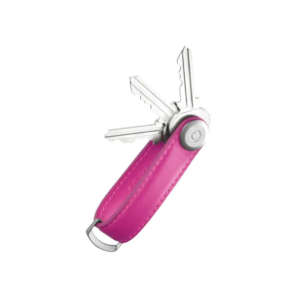 Portachiavi Orbitkey Key Organiser Leather magenta