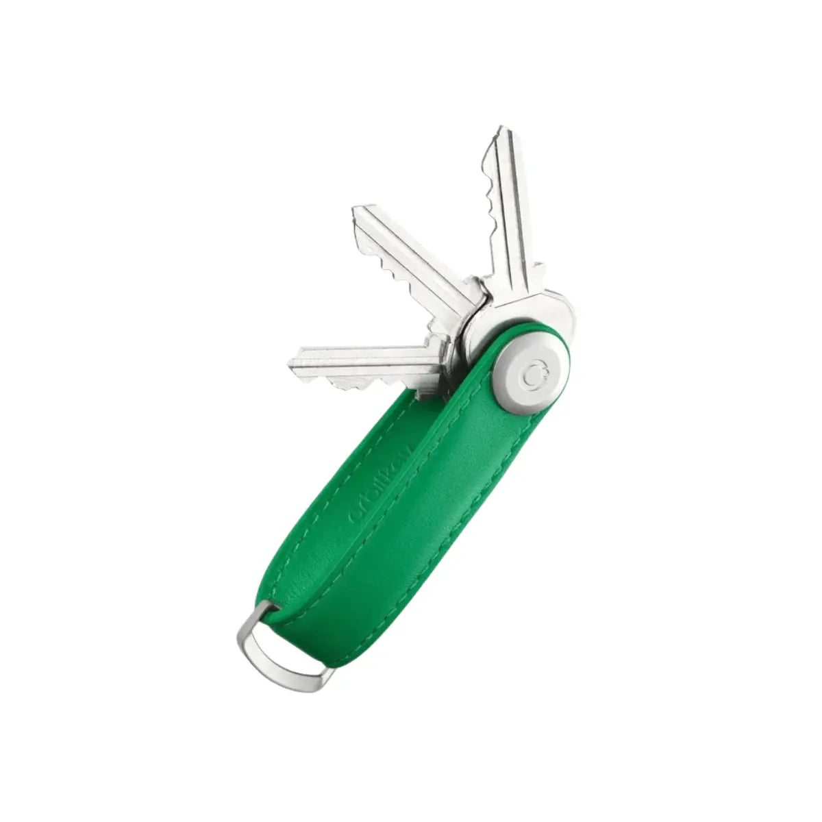 Portachiavi Orbitkey Key Organiser Leather verde