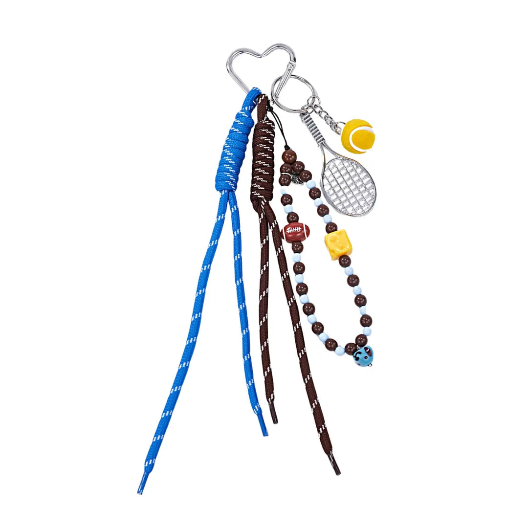 Portachiavi con Ciondoli Tennis