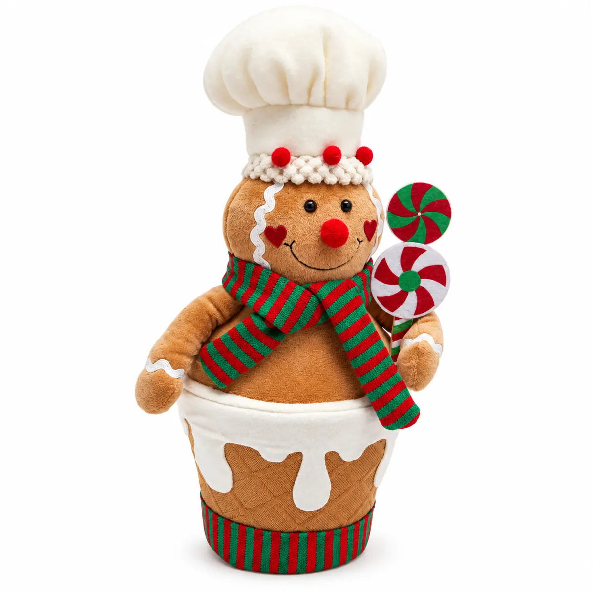 Decorazione natalizia Biscotto Marzapane EDG H 35 cm