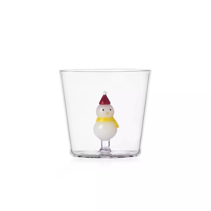 Tumbler della linea Woodland Tales di Ichendorf nella variante con il pupazzo di neve