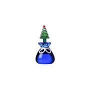 Segnaposto Albero di Natale Christmas Tales Ichendorf in vetro con sacco blu