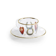 Set da Caffè in vetro I Love You Toiletpaper x Seletti