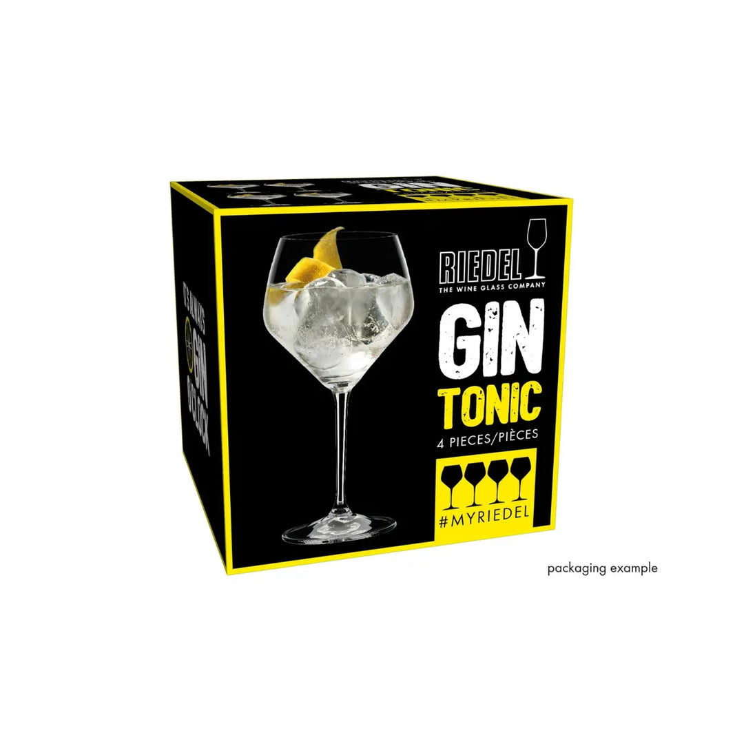 Scatola set quattro calici gin