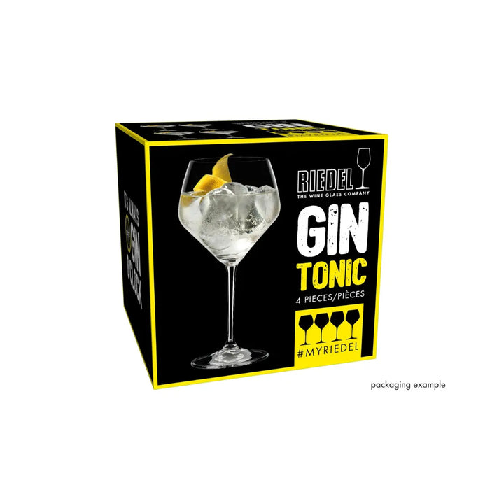 Scatola set quattro calici gin