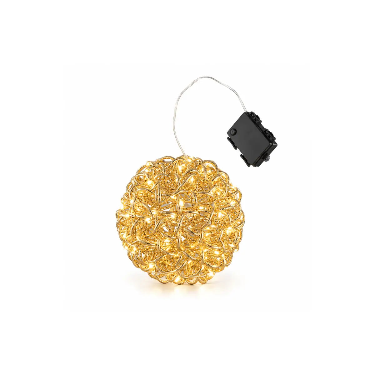Sfera luminosa Curly LED EDG diametro 15 cm