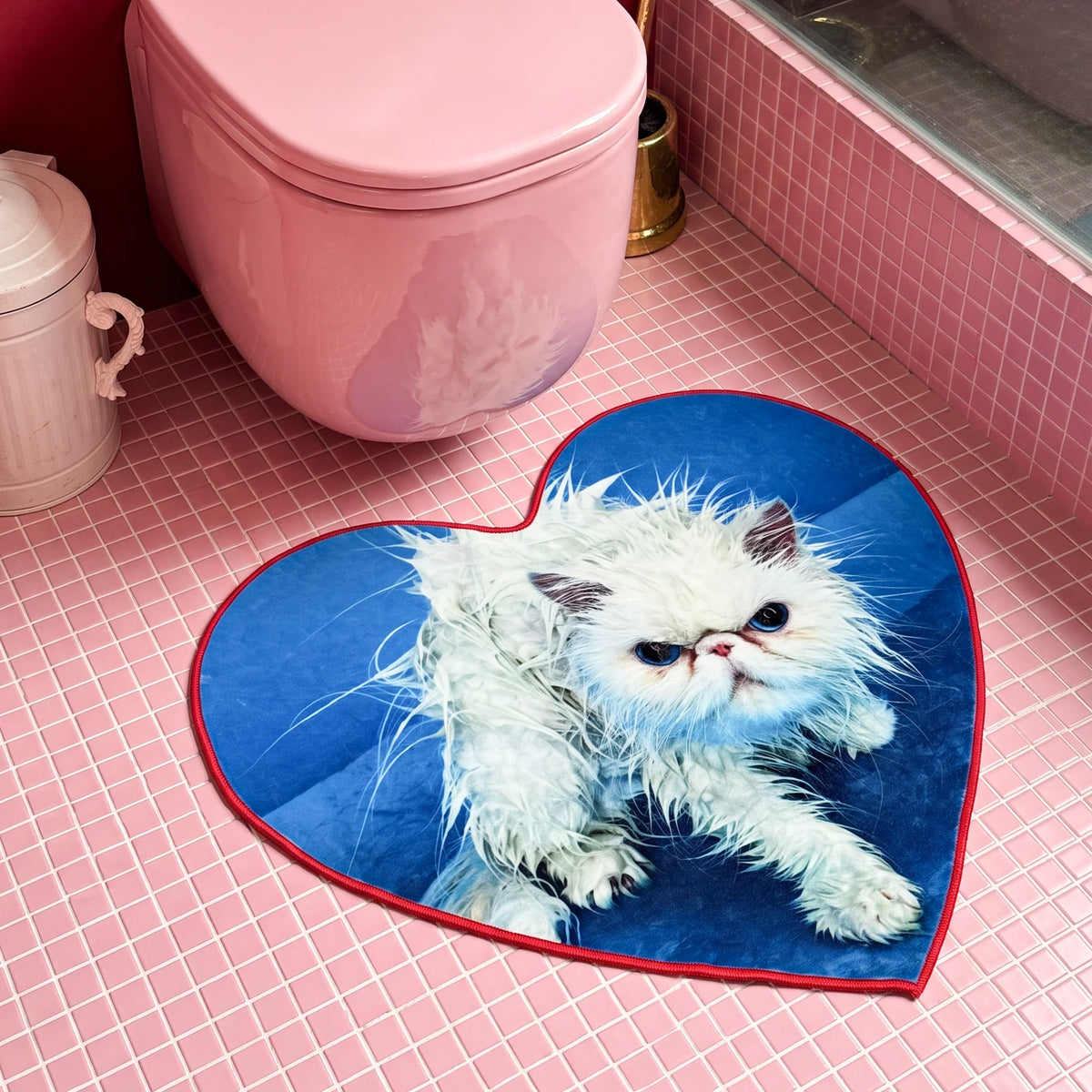 Tappetino da bagno Toiletpaper Pets Angry Cat – Seletti