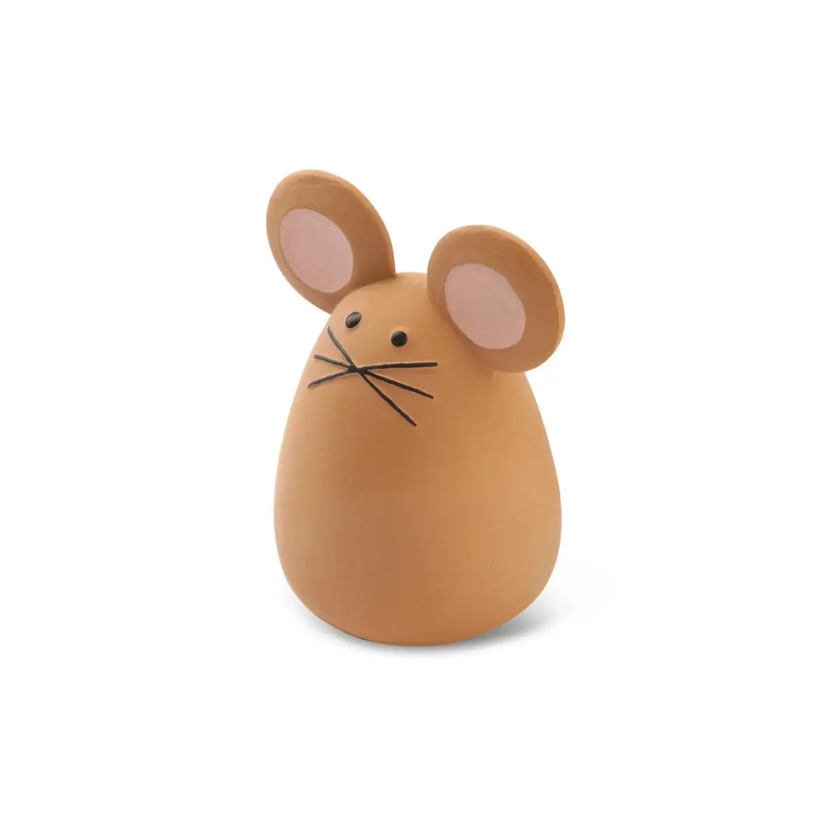 Gioco per cani e gatti in lattice a forma di topolino marrone 