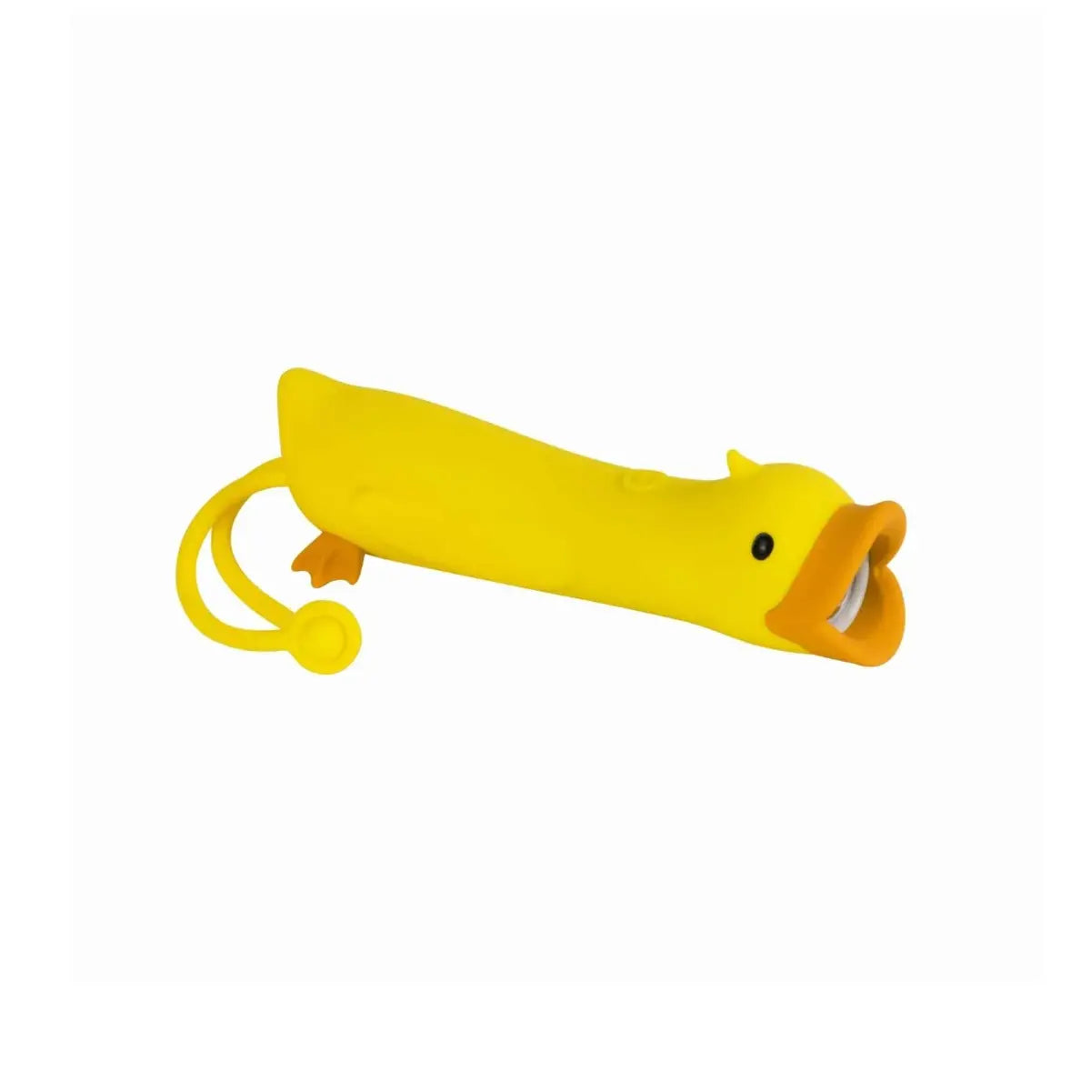 Torcia Papera con luce in bocca e gancio in silicone