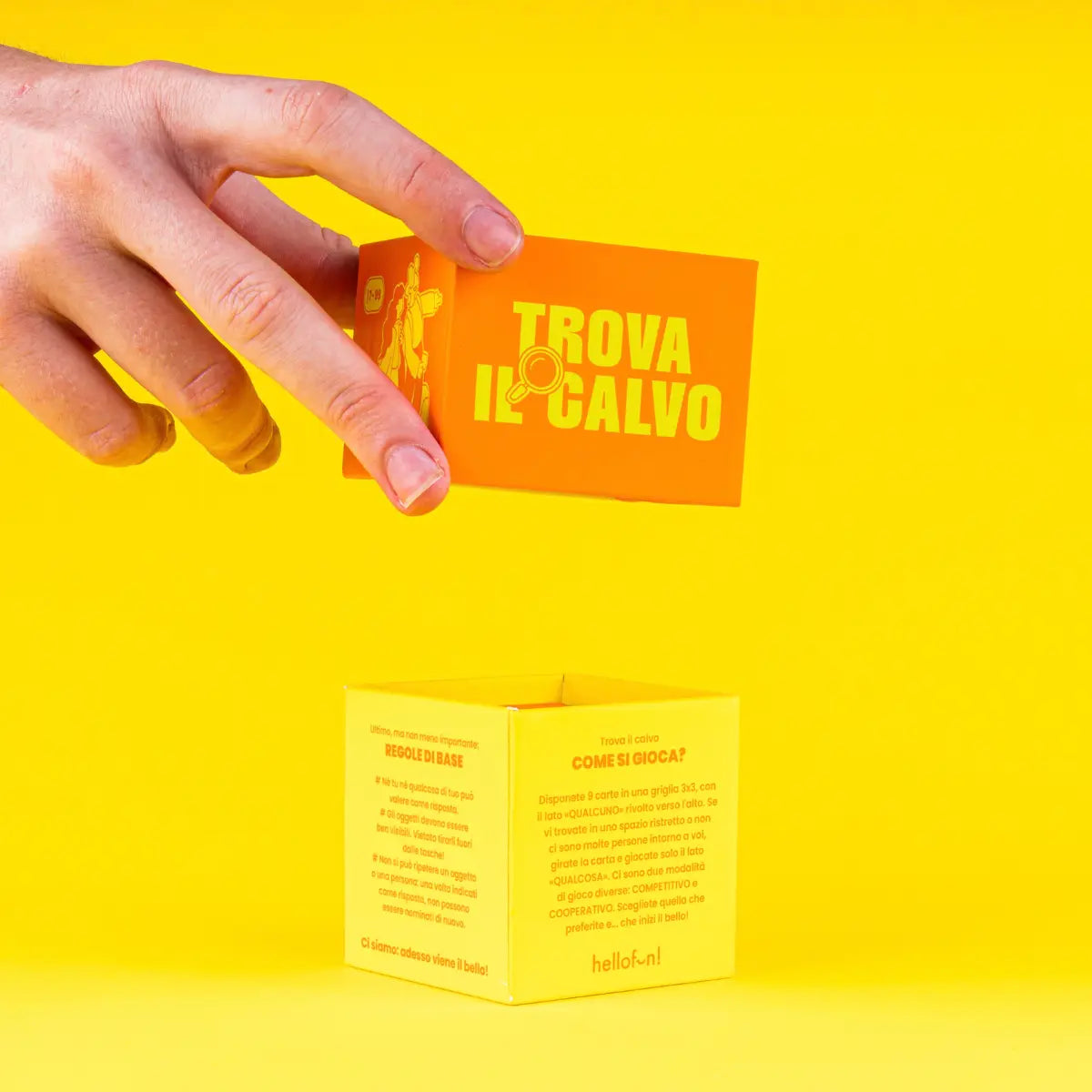 Mini gioco Trova il Calvo – Hellofun
