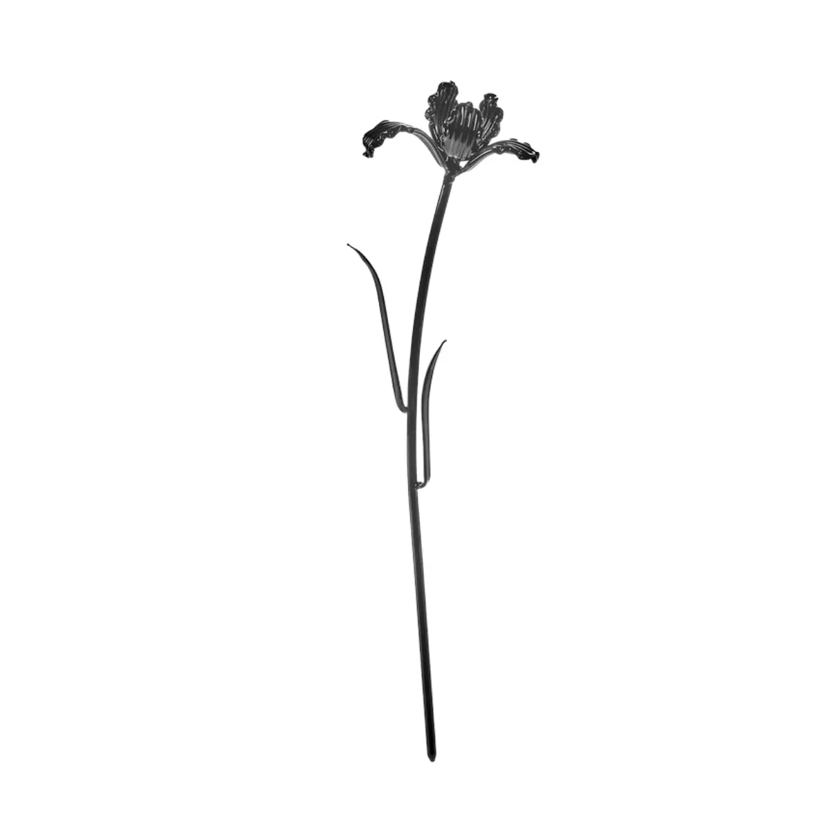 Fiore Tulipano nero Josephine in vetro borosilicato – Kris Van Assche x Serax