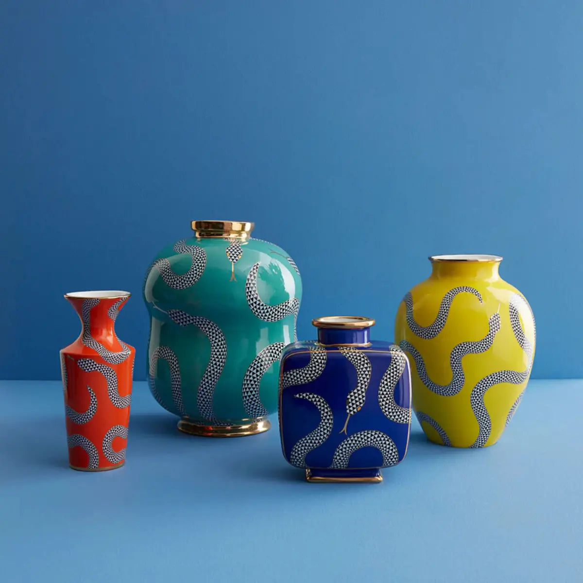 Quattro vasi della collezioneE Eden di Jonathan Adler
