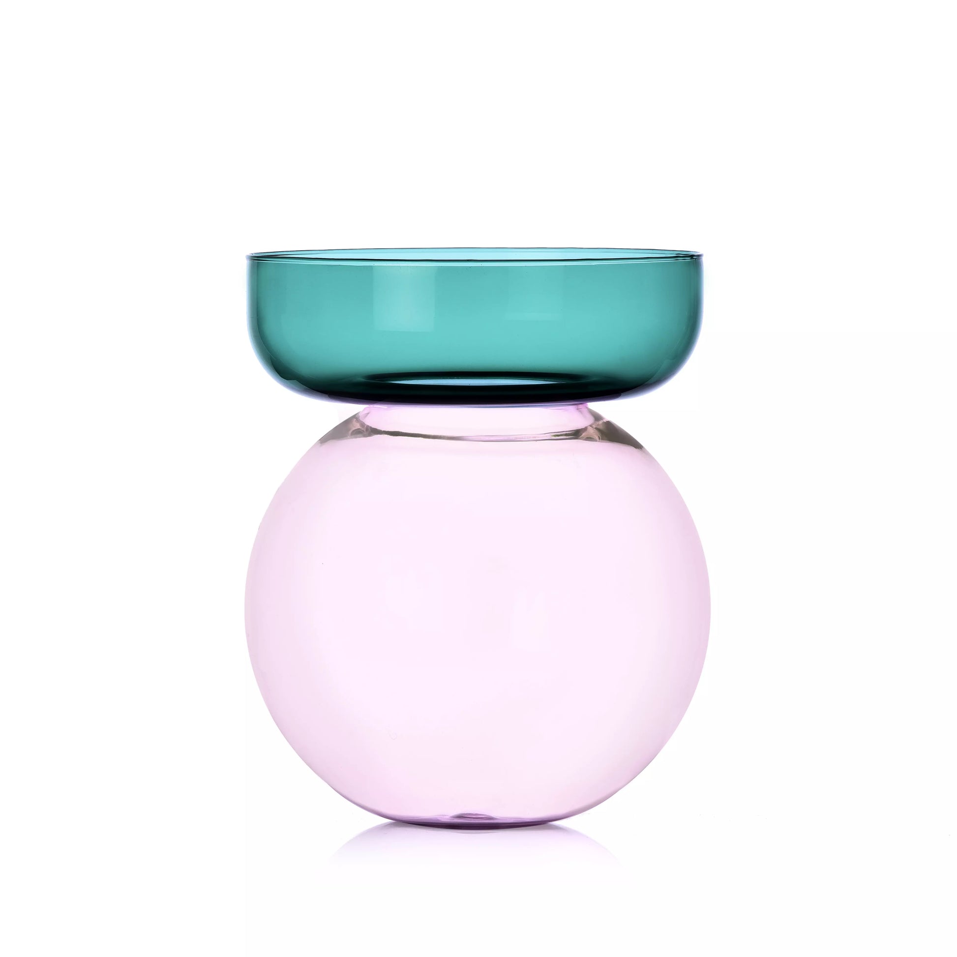 Vaso Aura petrolio e rosa Ichendorf