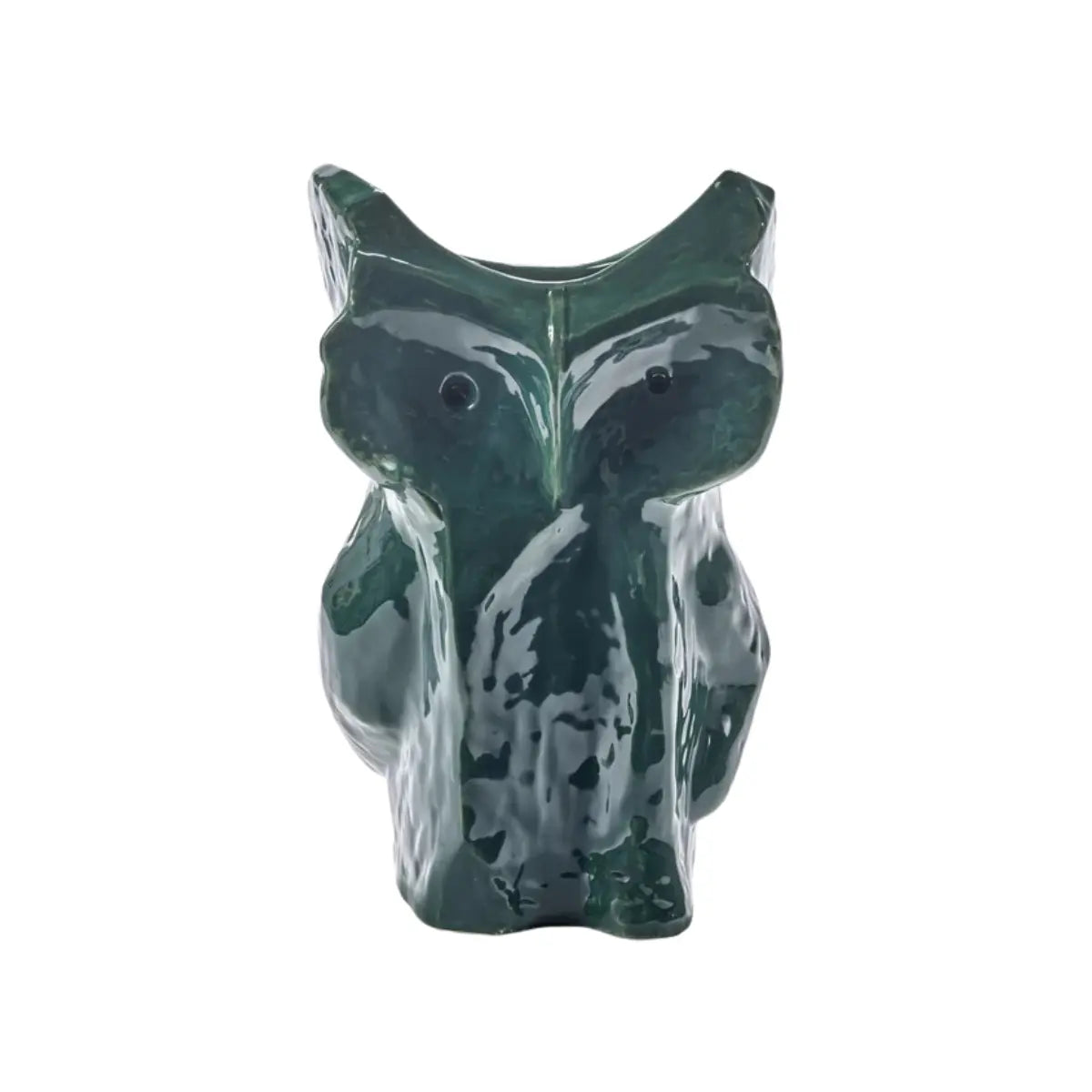 Vaso Gufo L After Midnight Marni x Serax verde scuro