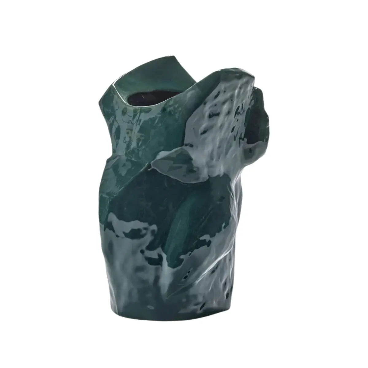 Vaso Gufo L After Midnight Marni x Serax verde scuro