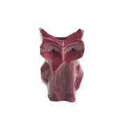 Vaso Gufo S After Midnight viola in terracotta dipinta a mano – Marni x Serax