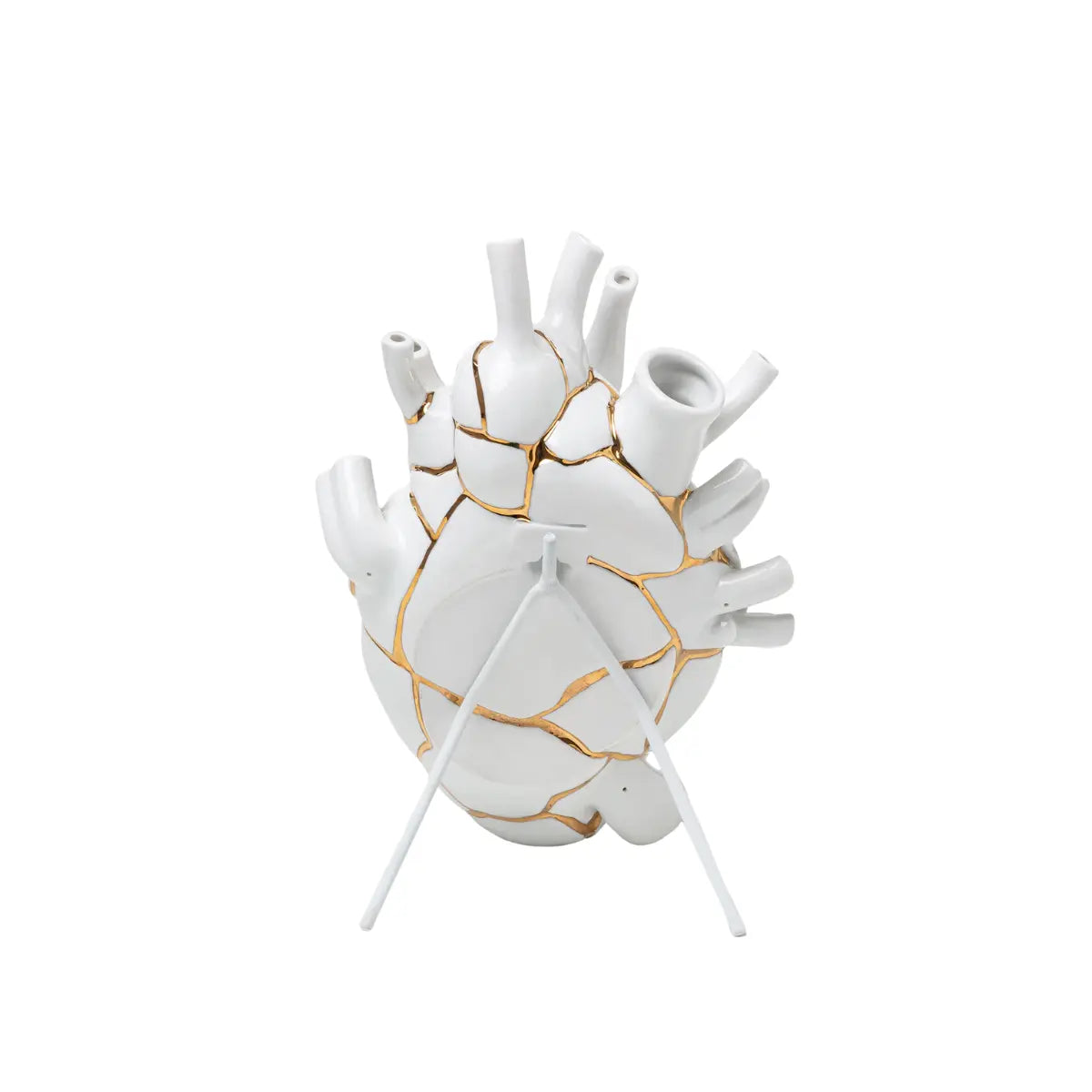 Retro vaso Love in Bloom di Vetro di Seletti raffigurante un cuore anatomico