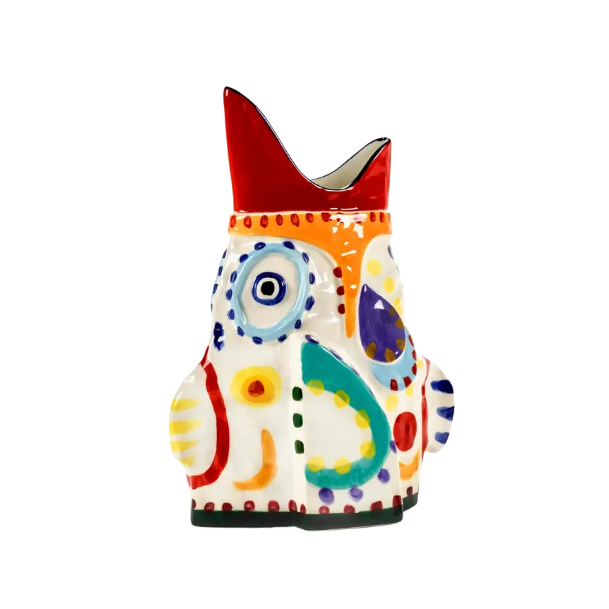 Vaso Sicily 04 in ceramica multicolore dipinta a mano – Ottolenghi e Ivo Bisignano x Serax