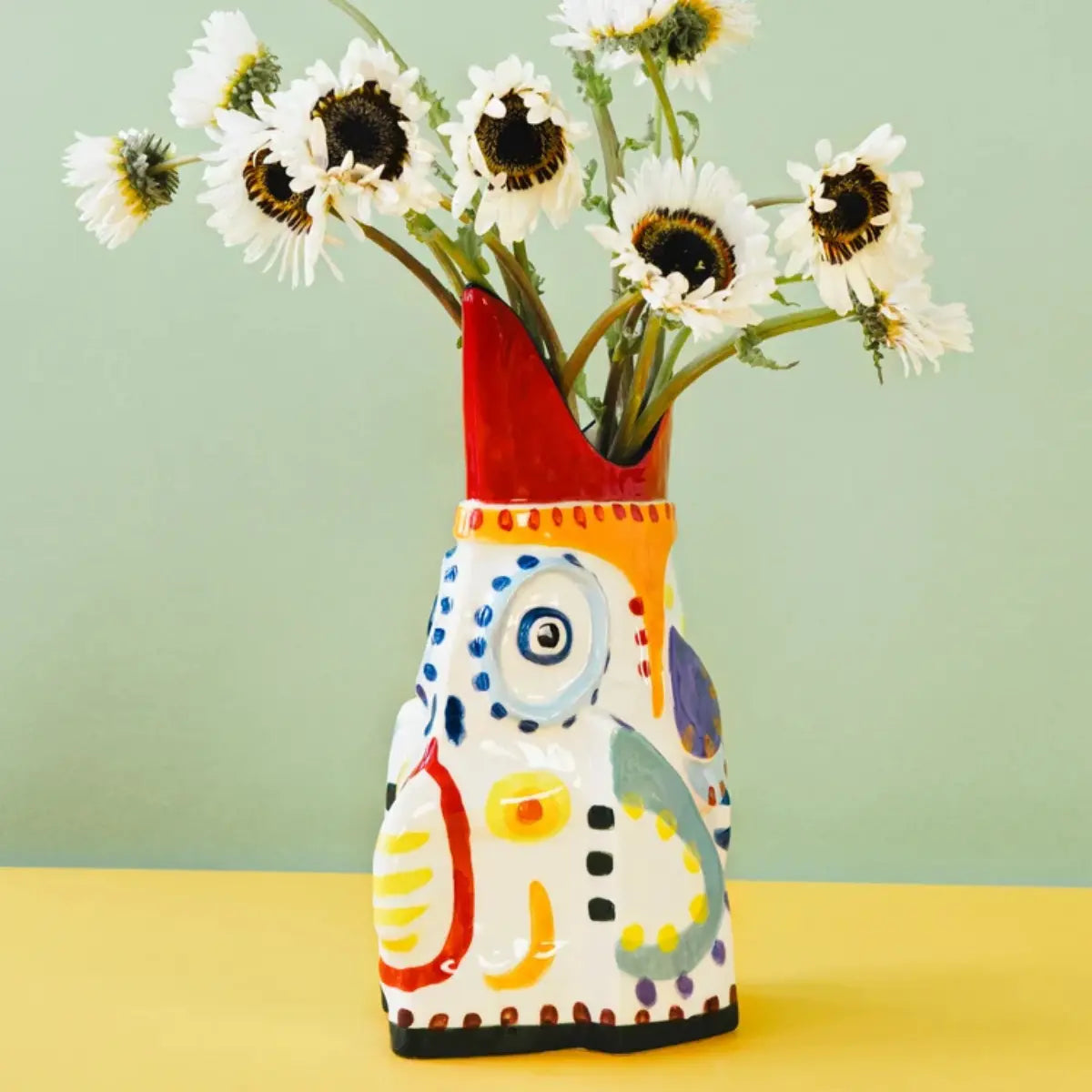 Vaso Sicily 04 in ceramica multicolore dipinta a mano – Ottolenghi e Ivo Bisignano x Serax