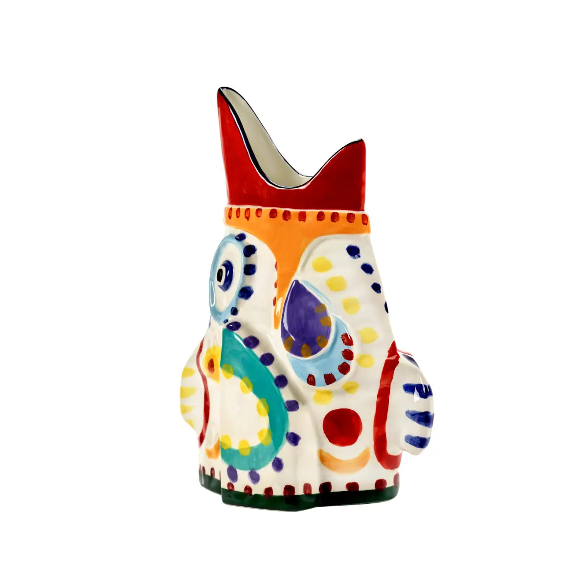 Vaso Sicily 04 in ceramica multicolore dipinta a mano – Ottolenghi e Ivo Bisignano x Serax
